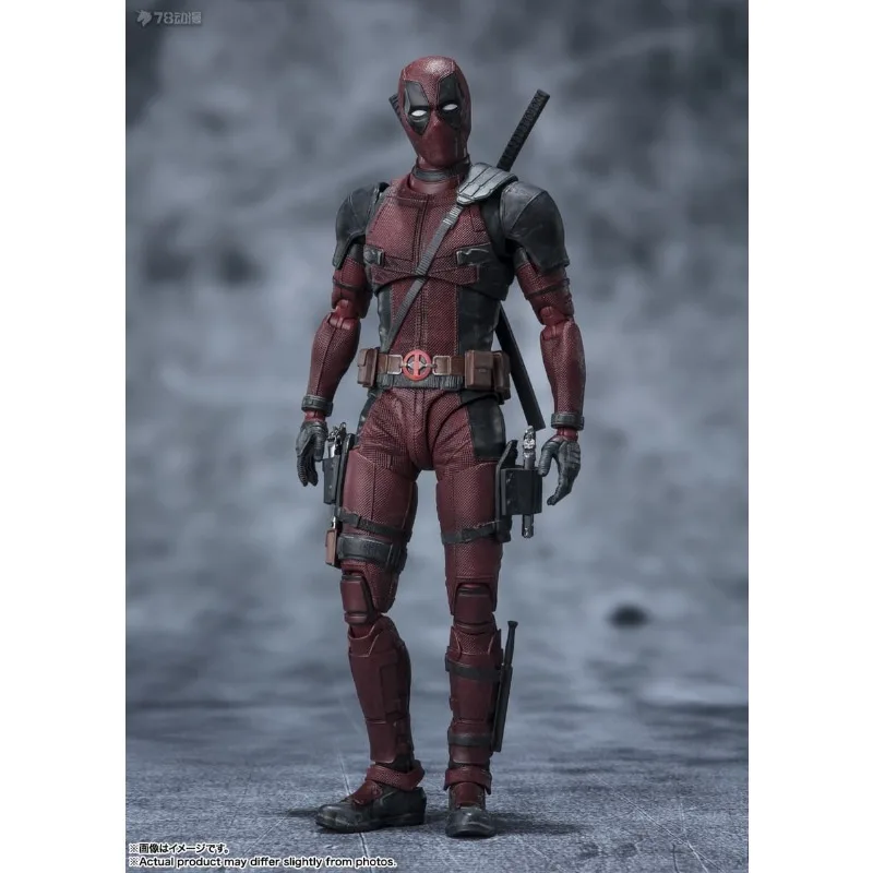 BANDAI Echt S. H. Figuarts-serie American Series Deadpool (Deadpool 2) en Wolverine beweegbaar eindproductmodel