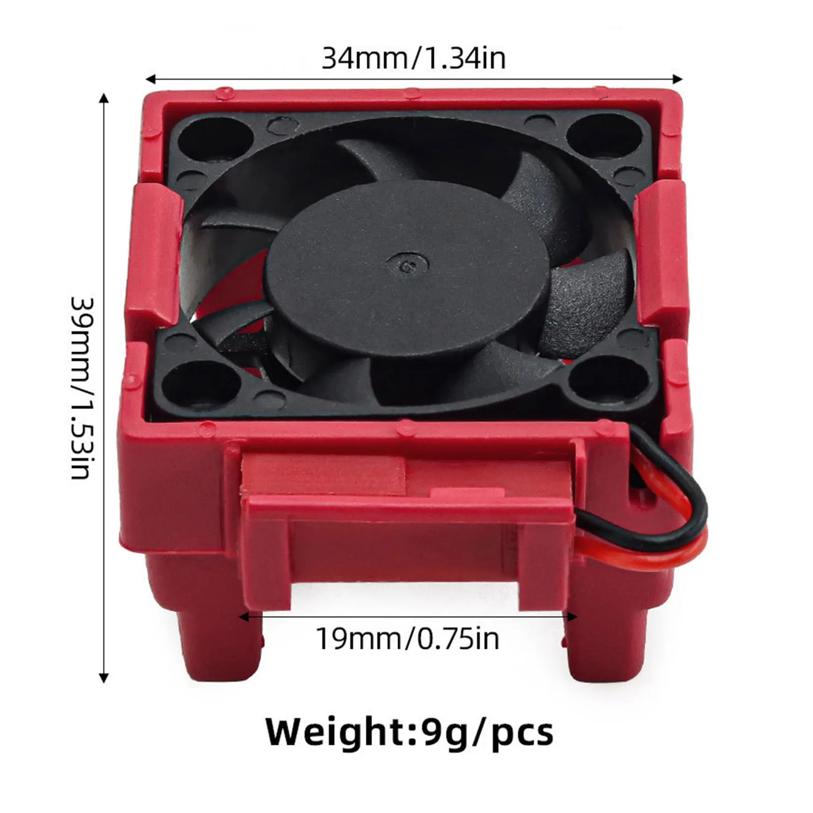 VXL-3S VXL-4S ESC ventilateur de refroidissement avec dissipateur thermique pour Traxxas Slash Rustler Stampede Bandit 2WD 4X4, Protection contre la surchauffe, Velineon Mot