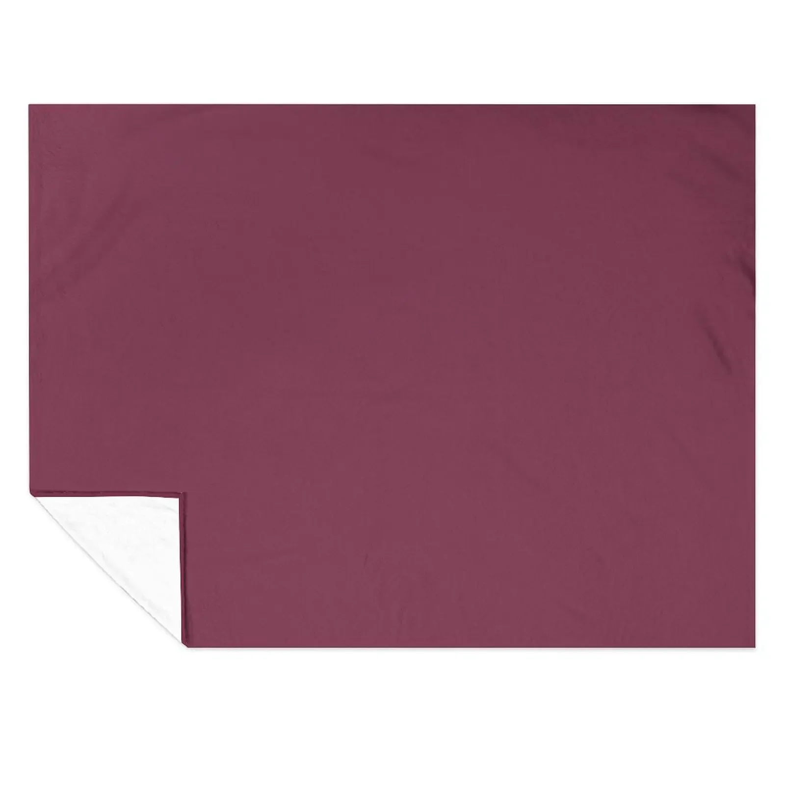 

Velvet Maroon Burgundy - Solid Color Throw Blanket Heavy Decorative Beds Vintage Thermals For Travel Blankets