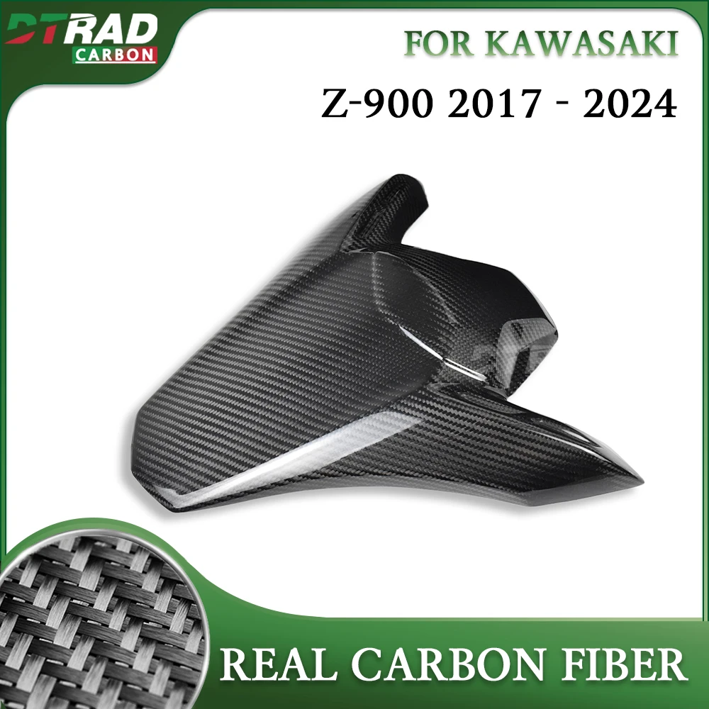 

For KAWASAKI Z900 2017 - 2023 2024 Z 900 Z-900 Carbon Fiber Accessories Rear Passenger Seat Cap Fairing Kit Moto Back Hump Cover