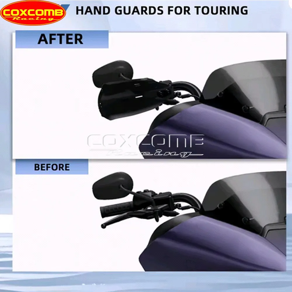 Protezione paramani per moto Protezione paramani   Per Harley Touring Electra Glide Ultra Limited FLHTK FLHTKSE 2021-2023