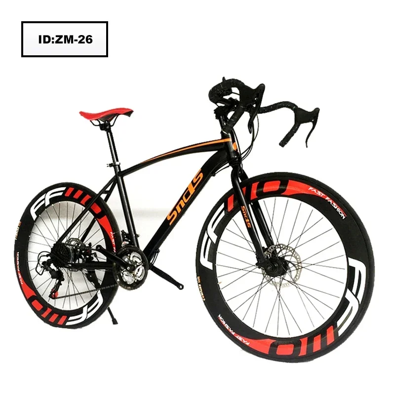 New Products Variable Speed Race Bike 21 / 27 Speed One Wheel Road Racing Bike Road Bicycle