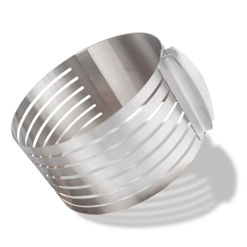 DIY Adjustable Cake Cutter Slicer Mold Bakeware Cutter Cake Slicer Ring Baking Cake Tool Kitchen Baking Accessories