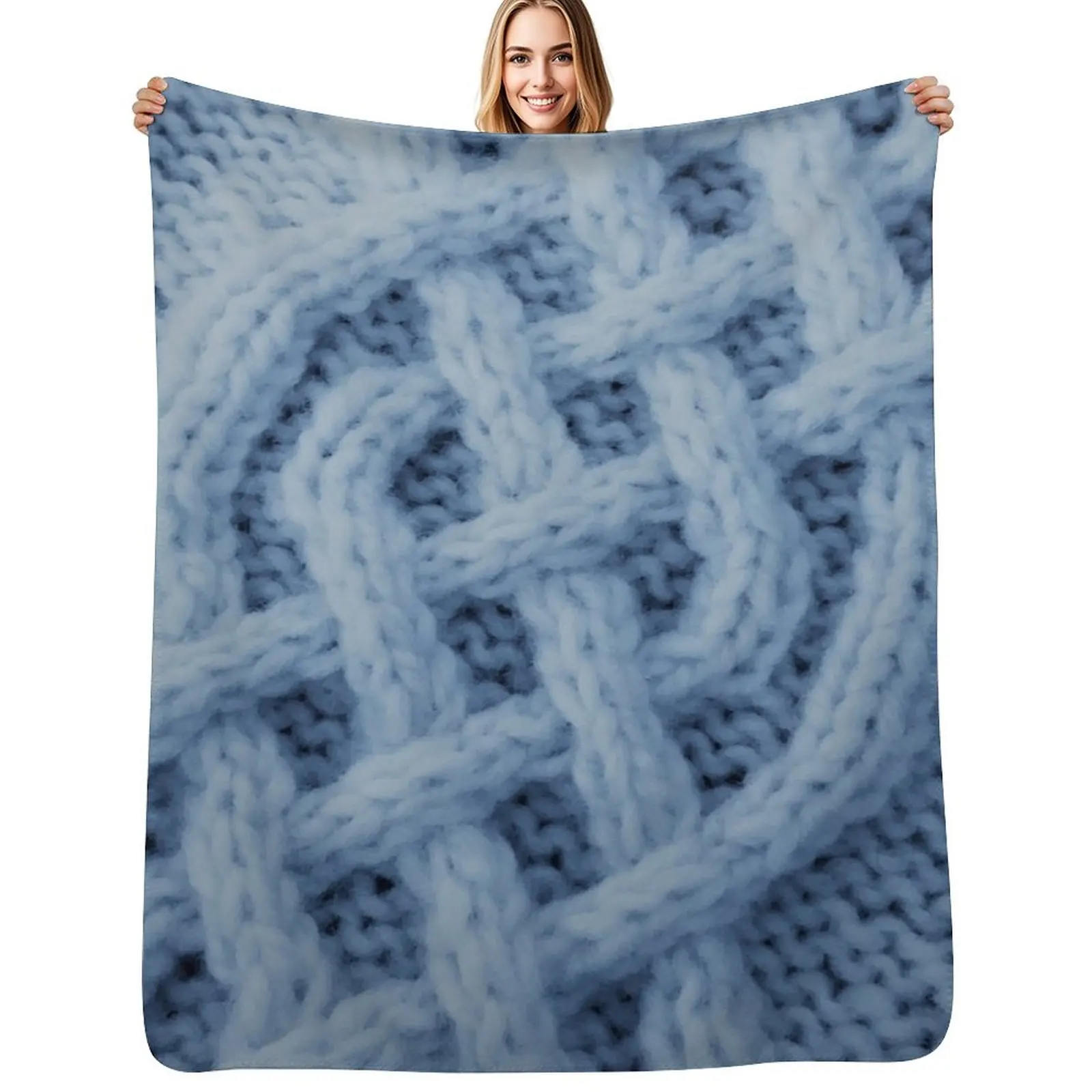 

Arctic Cable Throw Blanket Large Plaid Sleeping Bag Summer Beddings Blankets