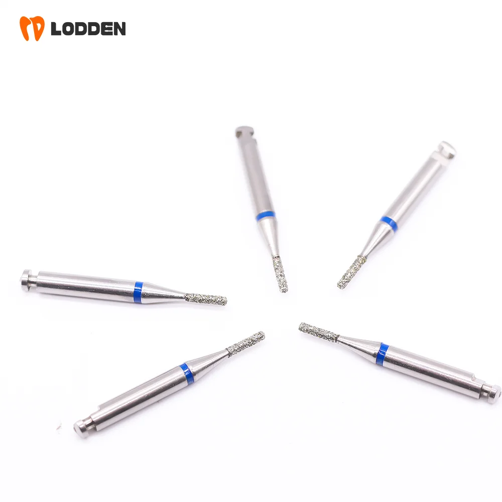 10pcs Dental Diamond Burs 109-R010M Flat End Cylinder SF-R41 RA Low Speed Drill Blue Rings High Quality Dentistry Grinding Tools - Image 6