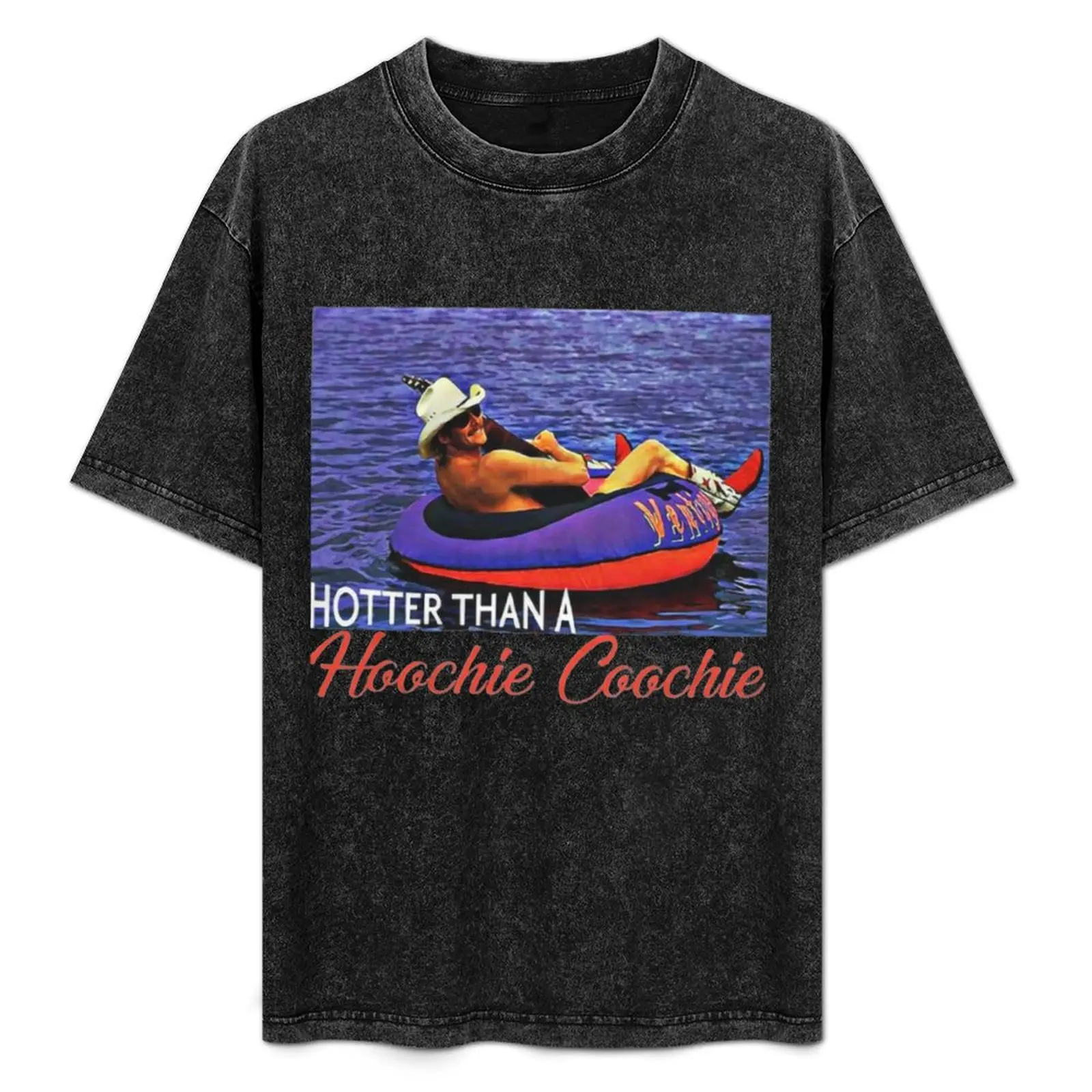 Hotter Than A Hoochie Coochie Chattahoochee Alan T-Shirt anime tshirt aesthetic clothes cute clothes mens t shirt