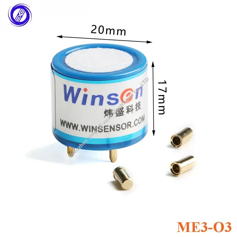 1pcs ME3-O3 Electrochemical Ozone Sensor O3 Gas Sensor Module 0-20ppm ME3 O3 for Ozone Concentration Exceeded Detection ME3 O3