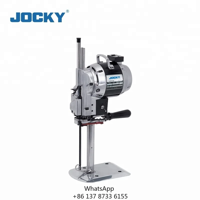 Máquina de Corte de Tecido JOCKY CZD-3 750w com Faca Reta de 8 e 10 Polegadas com Afiação Automática - Preço Imperdível