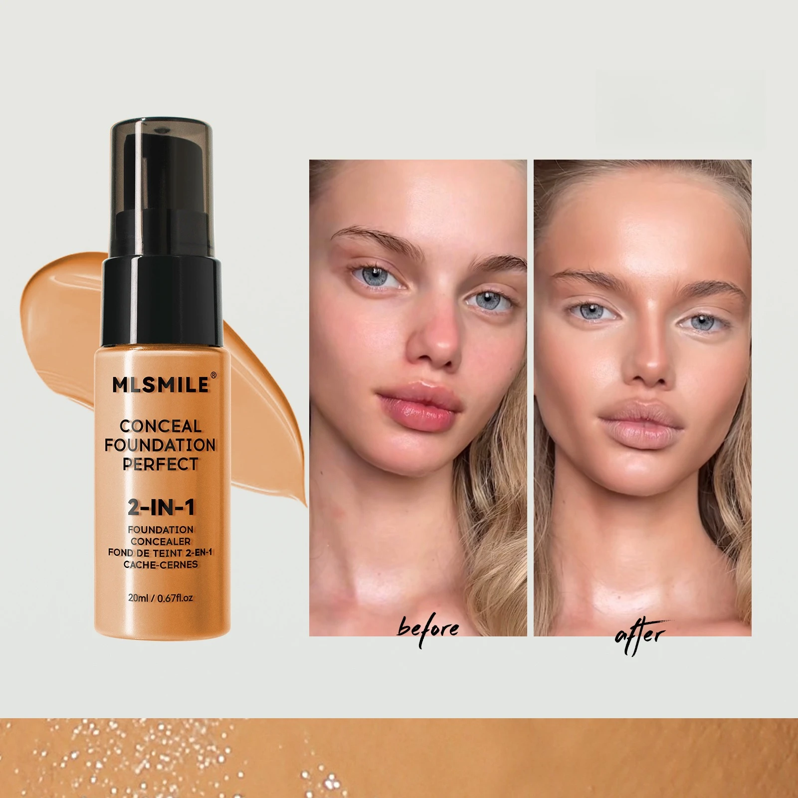 Matte Face Foundation Cream Efficient Concealer Waterproof Primer Oil Control Bb Cream Brightens High Quality Professionalmakeup