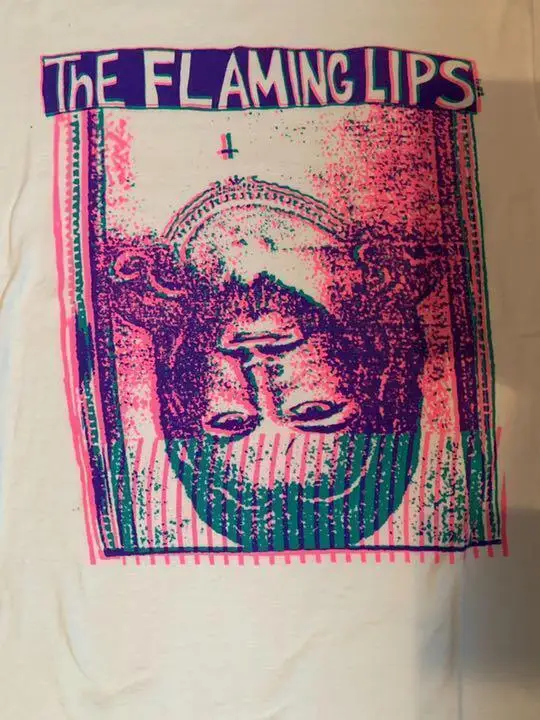 In a Priest Driven The Flaming Lips T Shirt White Classic S 5XL