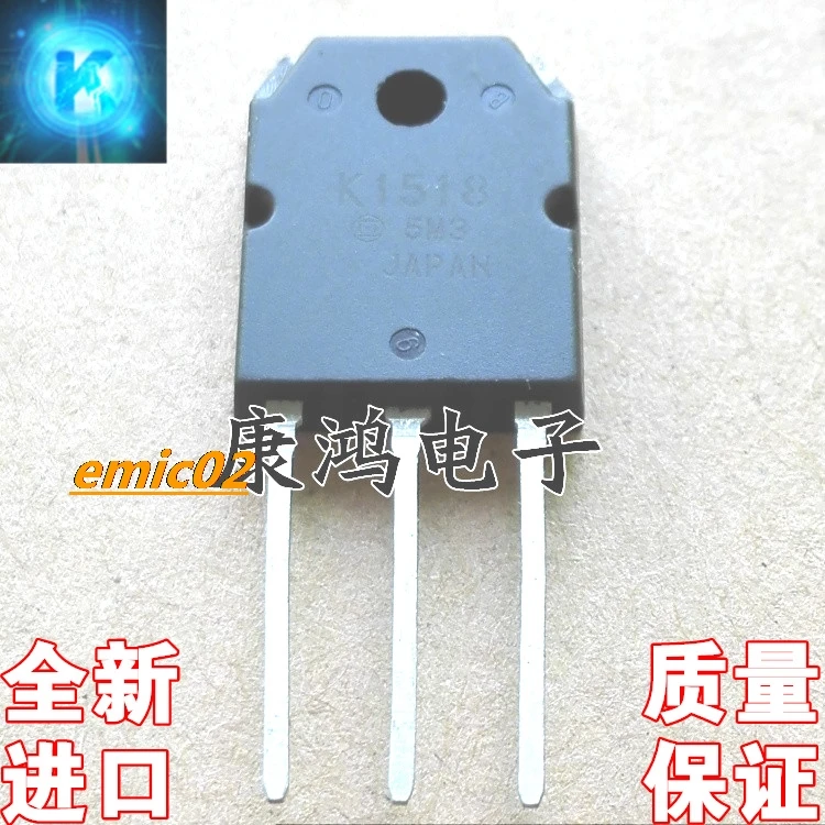 

10pieces Original stock K1518 2SK1518 TO-247 MOS 20A/500V