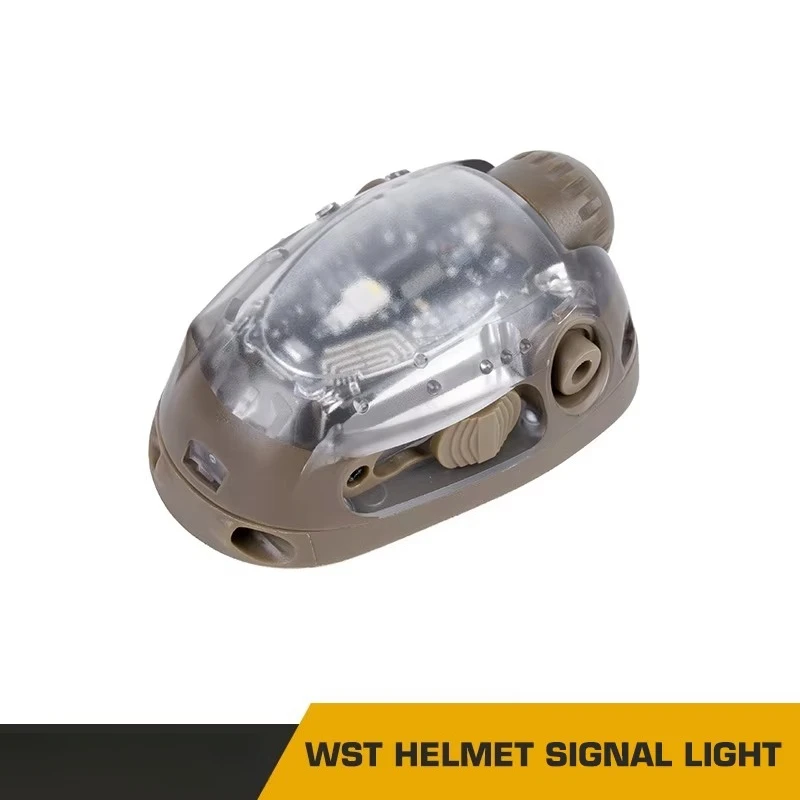 Feu de signalisation pour casque tactique, multicolore, rouge/vert/bleu/blanc/IR, lumière étanche pour la chasse et la pêche, lampe LED auxiliaire