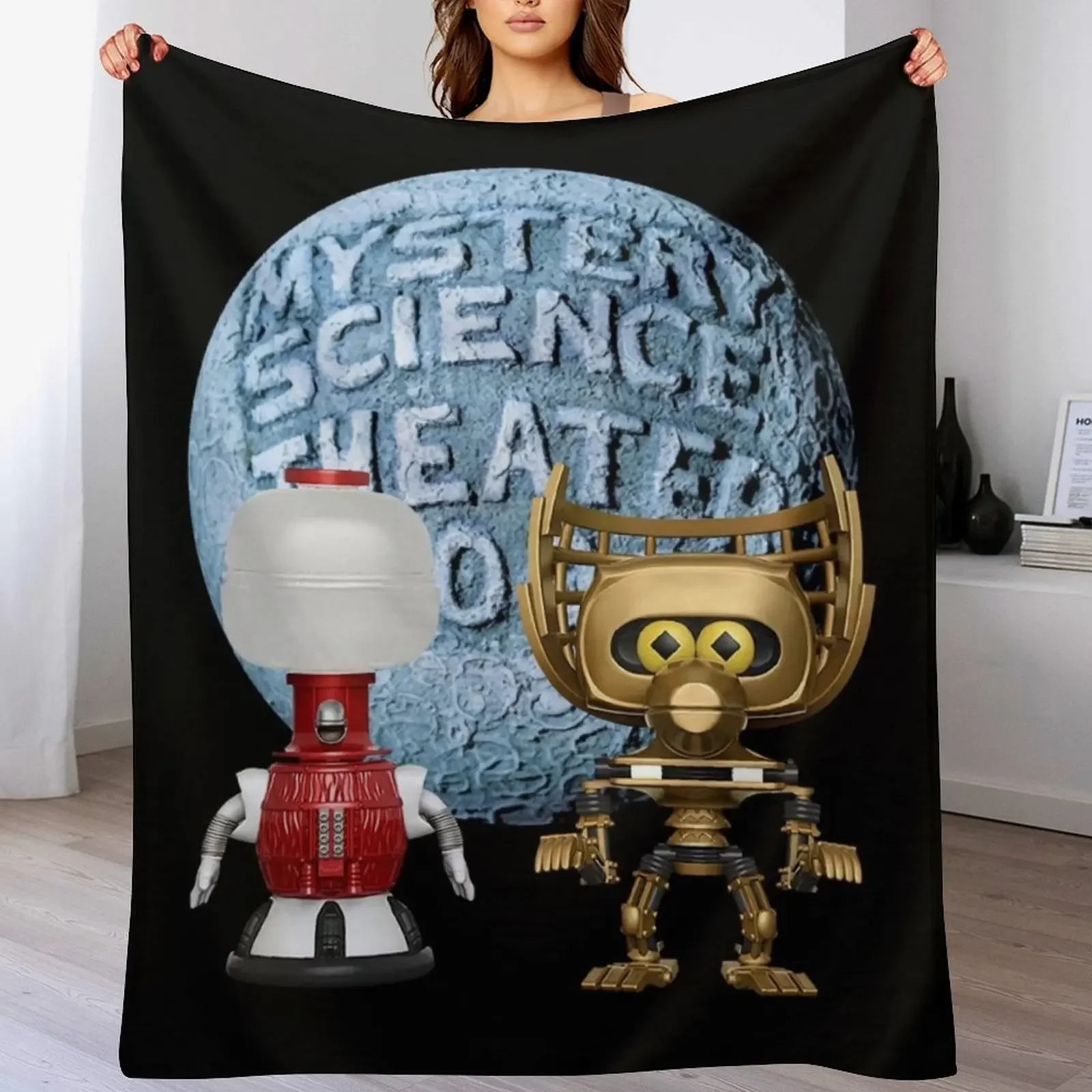 

Mst3k Mystery Science Theater 3000 Throw Blanket All Season Lightweight Soft Blanket for Bed