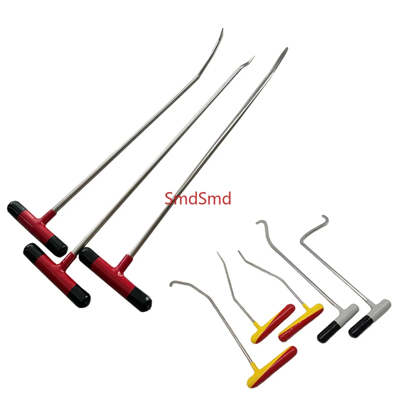 Refine Hook And Rod Tools Auto Hail Dent Hook Tools Paintless Dent Autobody Repair Rod Car Small Dent Removal Tools