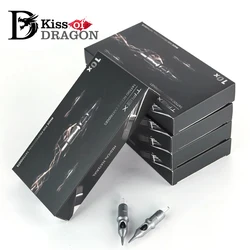 KISS OF DRAGON Cartridge Tattoo Needles RL RS RM M1 Disposable Sterilized Safety Cartridges For Tattoo Rotary Machine Pen Gun