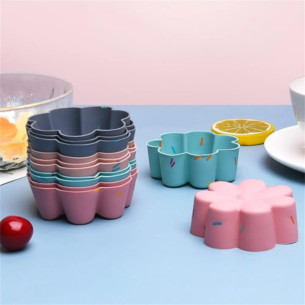 /Lot Food Grade Siliconen Mini Cake Cups Muffin Cups Muffin Liners Gemakkelijk Schoon Te Maken Cake Mallen Thuis Keuken Bakgereedschap