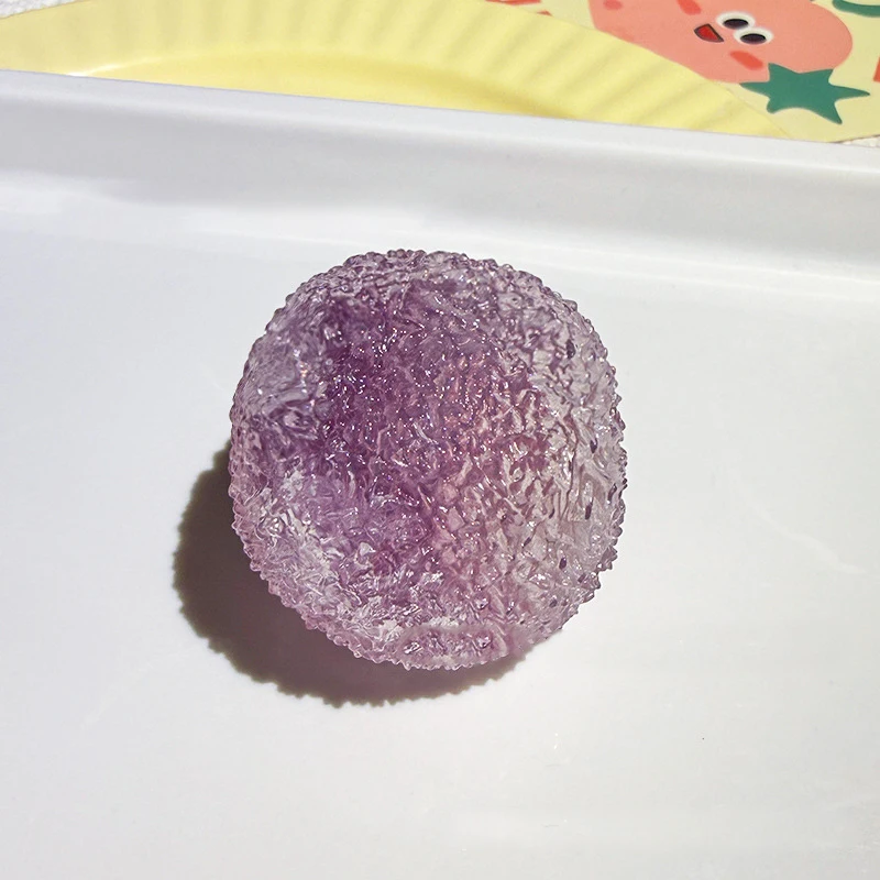 Sensorischer Stressabbau-Ball: Wiederverwendbarer Slushie-Quetschball mit Knistergeräusch, Kreatives Formbares Fidget-Knetmaterial für Alle Altersgruppen