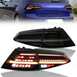 LED Tail lights for Volkswagen Golf7 Golf7.5 MK7 MK7.5 TDI TSI GTI 2013-2020 Full Led Rear Lamp Assembly Sequential