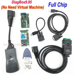 Full Chip Lexia 3 PP2000 Diagbox 9.15 For Citroen For Peugeot Car diagnostic Tools lexia3 V9.85 No Need Virtual obd Auto Scanner