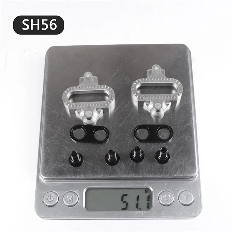 NEW HOT In Stock-Mountain Bike Release Pedal With Cleat For SPD Cleats Set Multi-Release Pedal Cleat Cycling Shoe