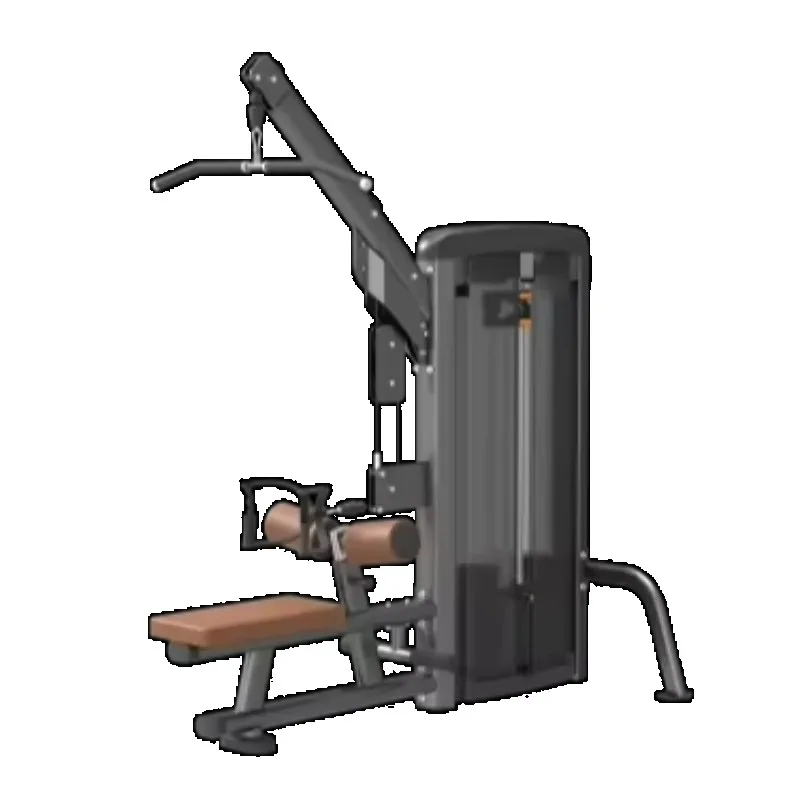 YTYIN Adjustable Pin Loaded Lat Pulldown Low Row Machine For Commercial Use Strength Training High/Low Pulley System 260KG Weigh