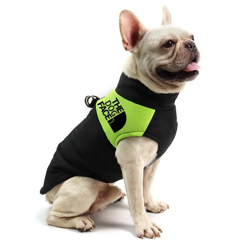 Winter Pet Dogs Jacket Waterproof Warm Dogs Clothes French Bulldog Zipper Coats For Small Medium Large Dogs Clothing Labrador