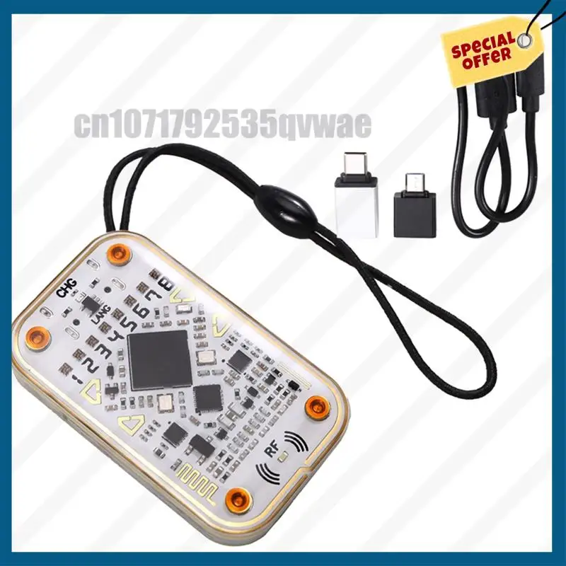 -A89Z Chameleon Ultra RFID قارئ الشرائح الذكية + T5577 Keychain + 2XUID بطاقة المحاكي الذكي IC بطاقة الهوية فك NFC قراءة الكاتب