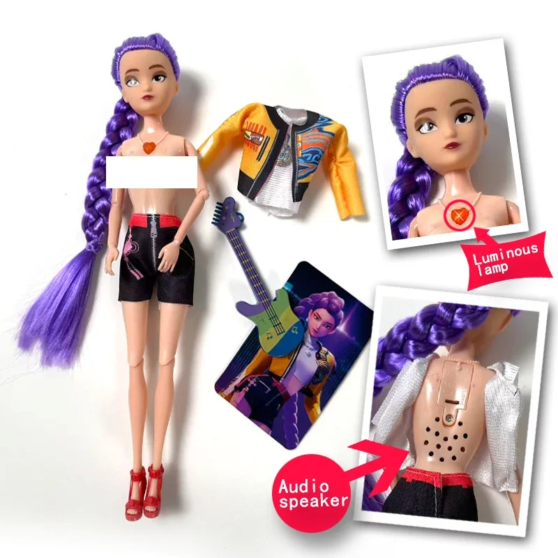 K-Pop شيطان الصيادين 1:1 استعادة دمى أنيمي الموسيقية ماري لومي زوي رائجة البيع هدايا عيد الميلاد مفاجأة للفتيات #5