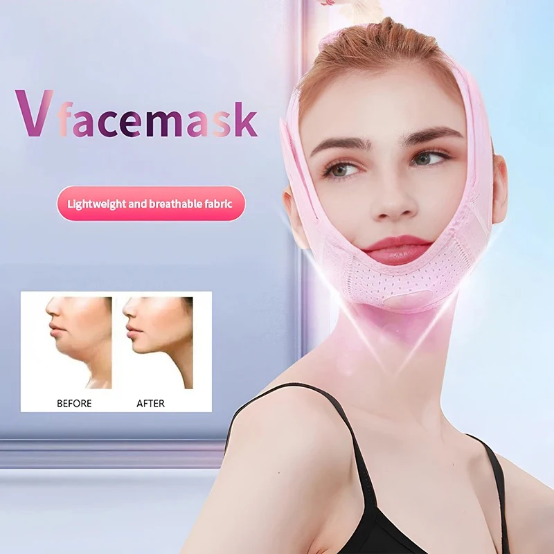 

Thin Face Bandage, Lifting, Sleeping, Tight Small V Face Double Chin Masseter Muscles, Nasolabial Folds, Double Chin Mask Facial