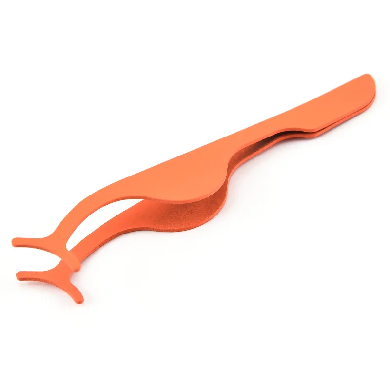 Pinça de cílios postiços aplicador de cílios falsos aplicador de extensão de cílios modelador de cílios ferramentas de pinça profissional