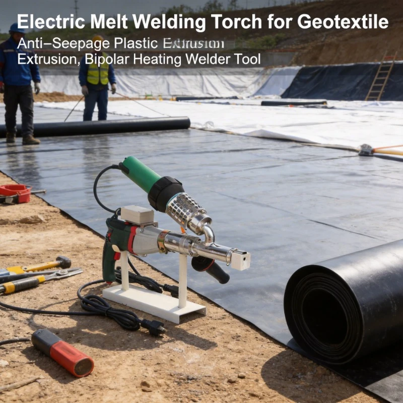

Электрический сварочный аппарат для геотекстиля и экструзии пластика, биполярный нагревательный инструмент, бестселлер
