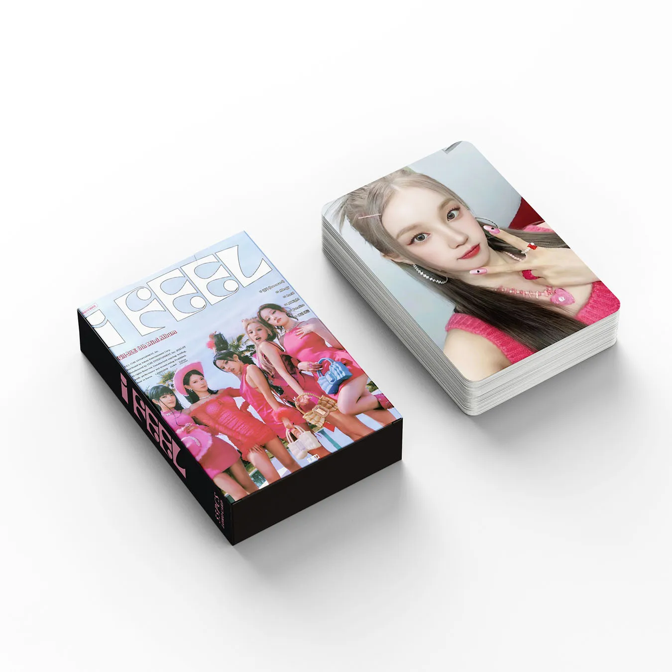 ピース/セットkpopカード55(g),フォトカードポスト,アルバム,女の子向け,I-DLEコレクション,2023 55pcs/set (G)I-DLE Kpop GIDLE Queencard Lomo Cards Album Girls I Burn Photo Card Postcard Fans Gift 2023