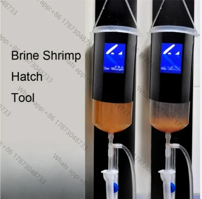 Huevos de artemia vivos, herramienta de fácil incubación, artemia bebé, alimento fresco para peces pequeños de acuario