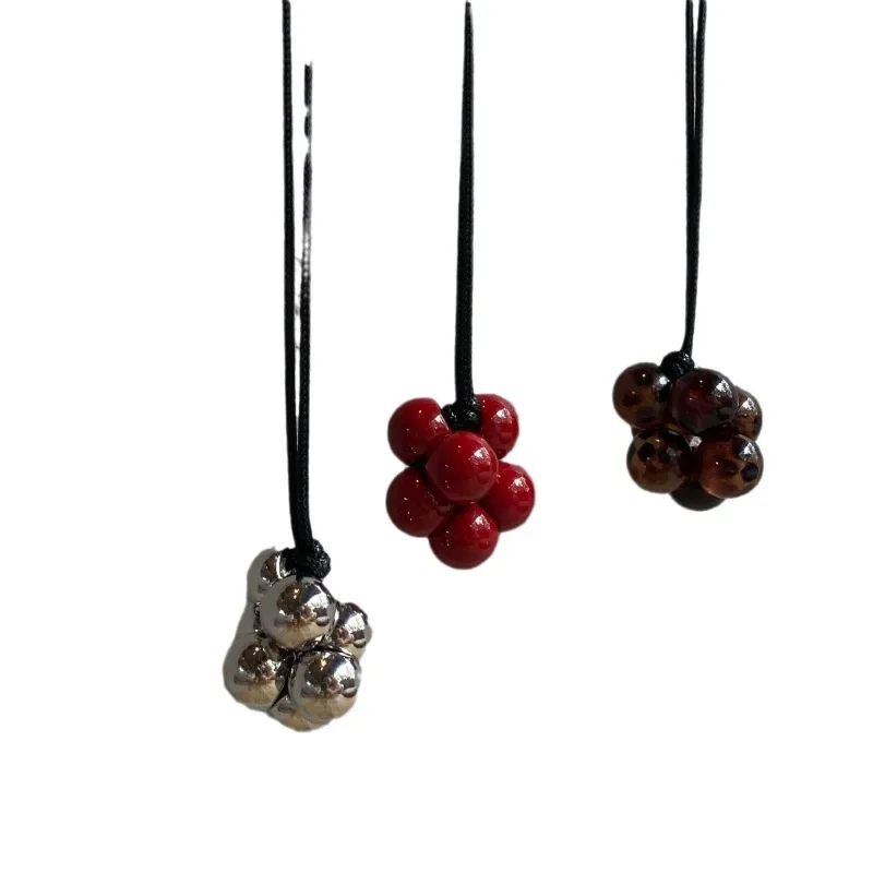Modern Jewelry Pretty Design Lovely Round Beads Pendant Necklace For Women Girl Party Gifts Cool Trend Accessories Hot Selling
