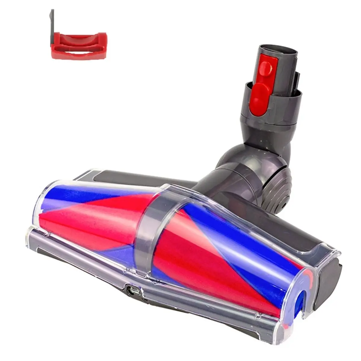 

Soft Roller Brush for V15 V11 V10 V8 V7 Vacuum Cleaner Spare Parts Floor Brush Head with LED Dust Detection Light [BWASCLIM]