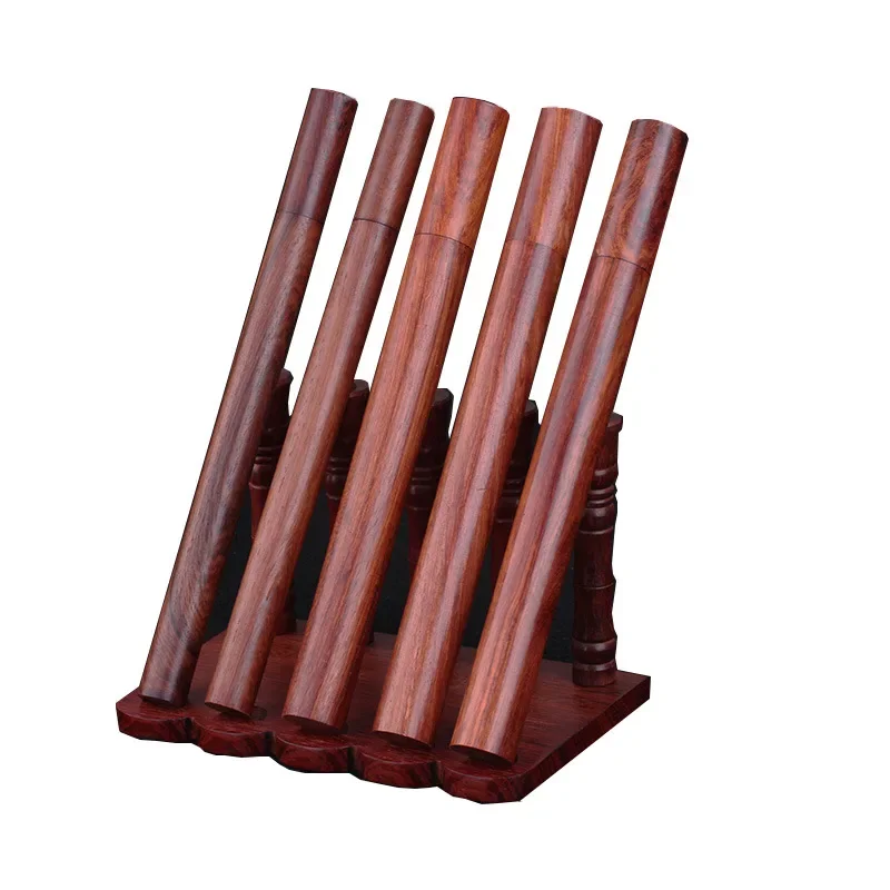 1pcs 5/10/20g Vietnam Rosewood Case Meditation Stick Incense Storage Box Sandalwood Line Incense Tube Pear Barreel Accessories