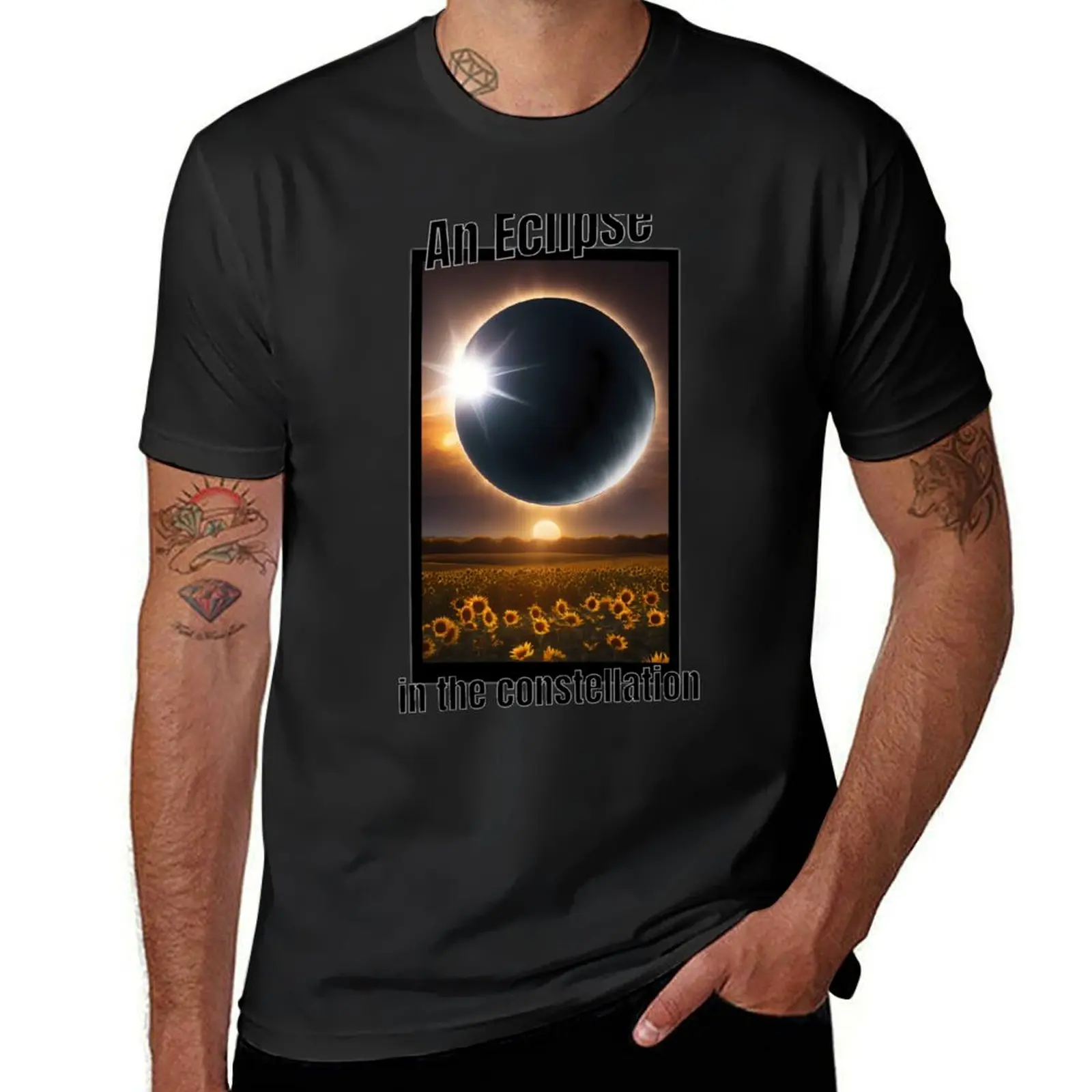 Star Journey: Eclipse and the Odyssey of Digital Art Reimagined T-Shirt quick-drying new edition tees mens plain t shirts