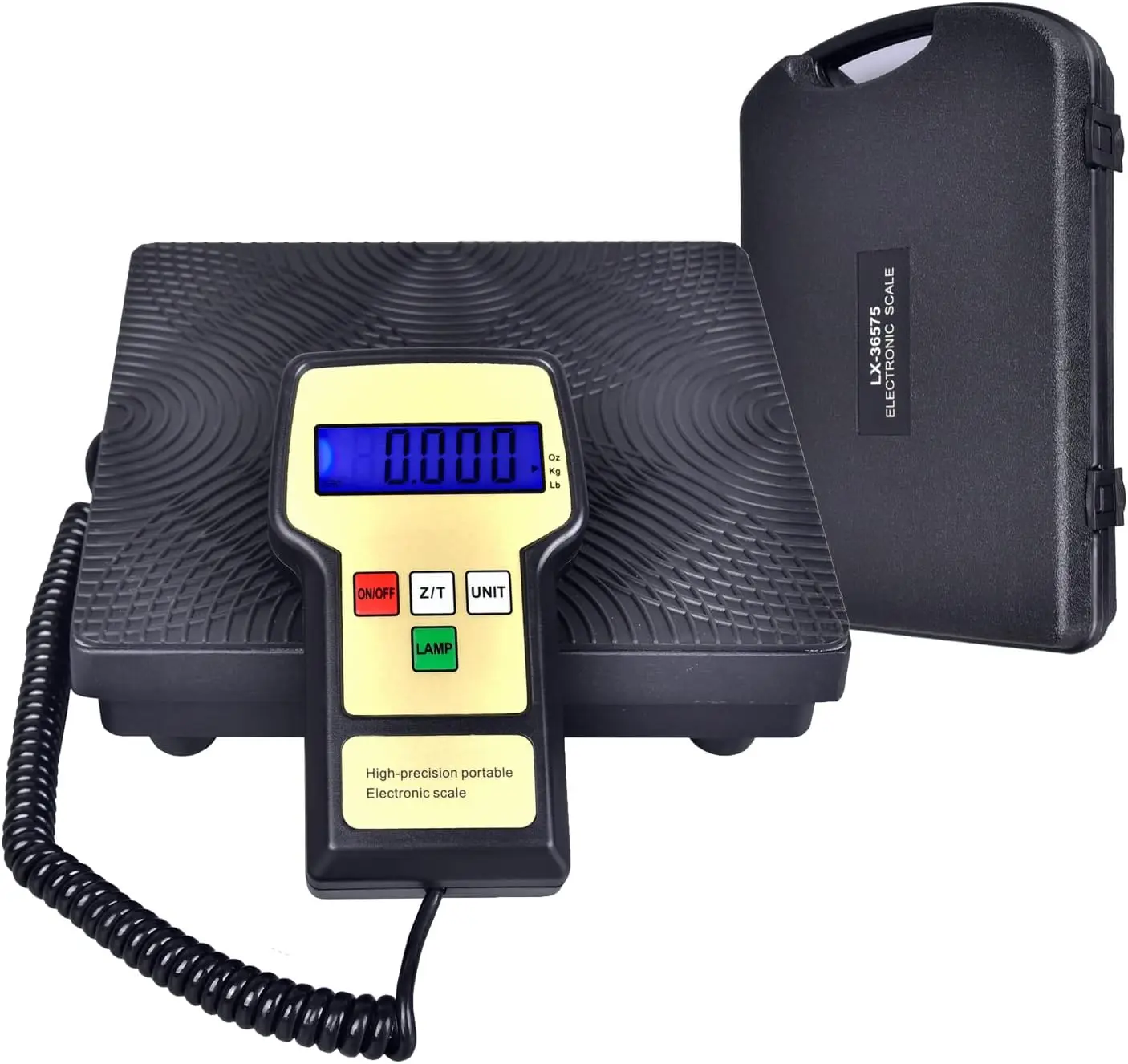 

Refrigerant Scale HVAC Digital Refrigerant Charging Weight Scale With Case Extra Large LCD Display With Background Lamp
