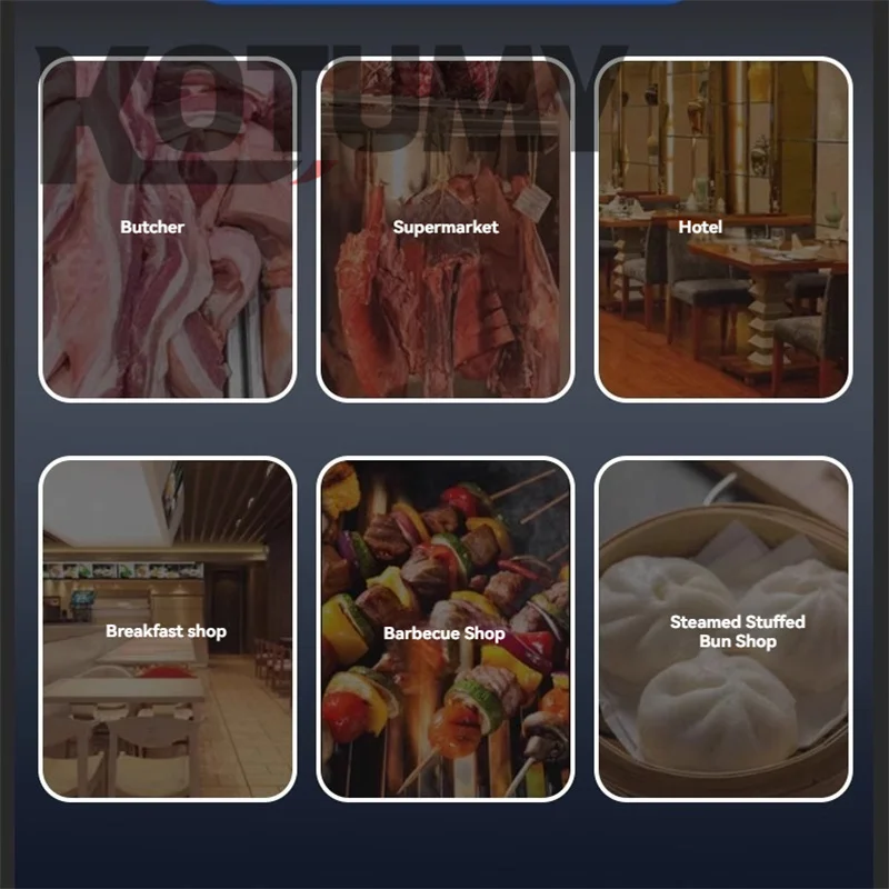 مفرمة لحم 1800/2200 وات، مفرمة لحم كهربائية قوية، متعددة الوظائف من الفولاذ المقاوم للصدأ، ماكينة حشو السجق