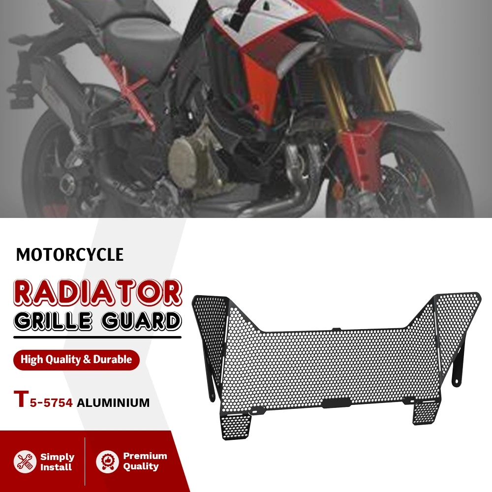 FOR Ducati Multistrada V4 Pikes Peak 22 23 Multistrada V4 V4S 2021 2022 2023 Motorcycle Radiator Grille Guard Protection Cover