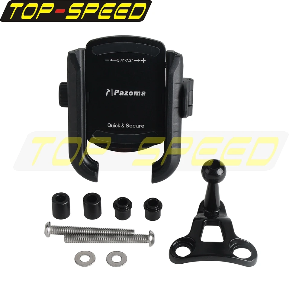 For Harley Road Glide CVO FLTRU FLTRUSE FLTRK FLTRKSE FLTRX ST FLTRXST FLTRXS FLTRXSE Motorcycle 360° Mobilephone Holder PA66+GF