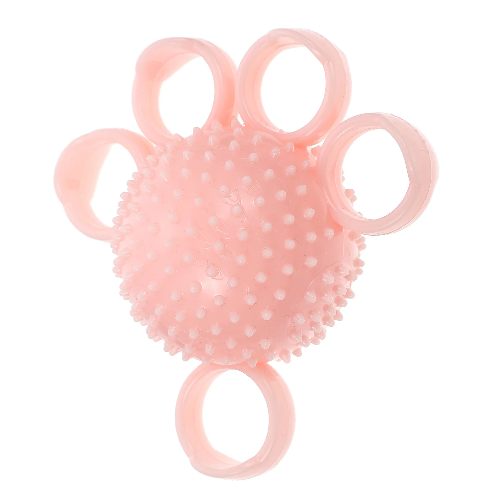 

Five Fingers Grip Strength Trainer Tpr No Smell Stress Relief Ball Hand Flexibility Fitness Rehabilitation Balls