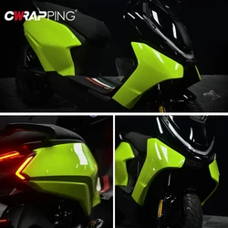 Motorcycle Stickers Glossy Lemon Yellow Vinyl Self-adhesive Wrap Film Auto Wrap Stickers Decals for Car Motorcycle Accessories