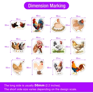 10 최고의 판매 치킨 스티커 - №7