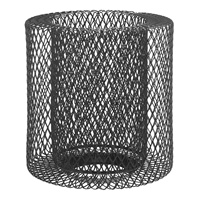 Geometric Metal Lamp Shade Decorative Pendant Light Cover For Ceiling Lamp Bar Hotel Retro Industrial Hollow Out Iron Wire