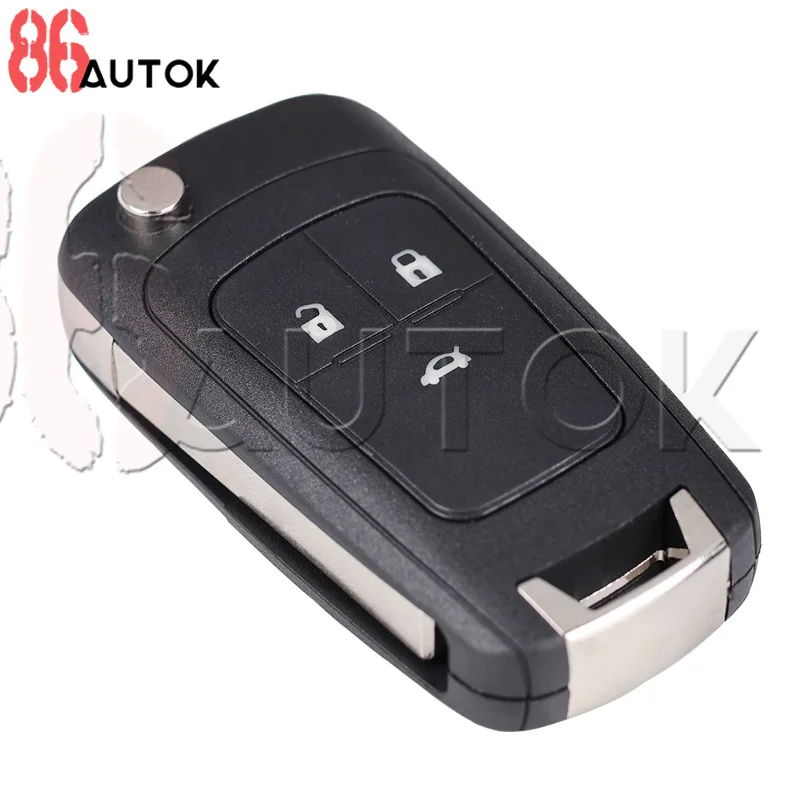 Car Key Case for Buick Chevrolet Camaro Impala Aveo Malibu Sail Orlando Cruze Epica Lova Trax Spark Car Remote Key Shell Cover