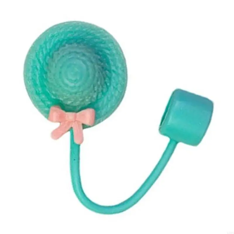 Trinkstrohspitze Deckel Schöne Hutform