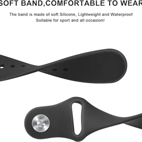 Imagen 2 del producto Correa de silicona de 20mm y 22mm para Samsung Galaxy watch 6, 5, 5 pro 4, pulsera deportiva clásica Active 2 Gear S3, Huawei GT 2/e/3/4 pro