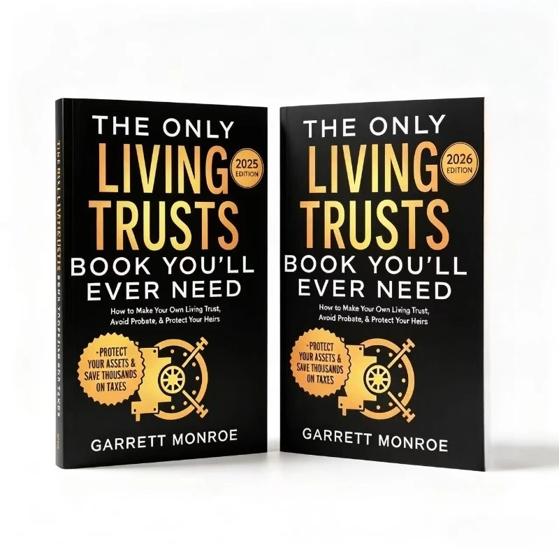 The Only Living Trusts Book You'll Ever Need 2025&2026 Edition Estate Planning Asset Protection Avoid Probate Tax Saving  Book