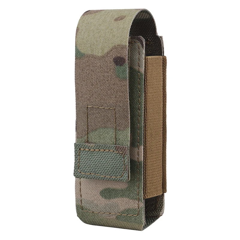 Molle OC-bolsa para pulverizador de pimienta, bolsa elástica para revista de 9mm, soporte para linterna, chaleco de caza, accesorios para cinturón de batalla